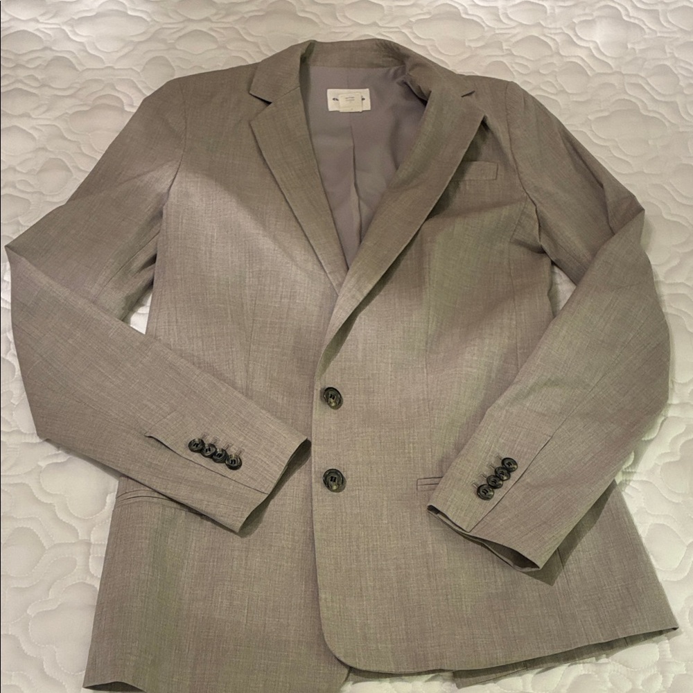 Club Monaco Heather Gray Suit Jacket